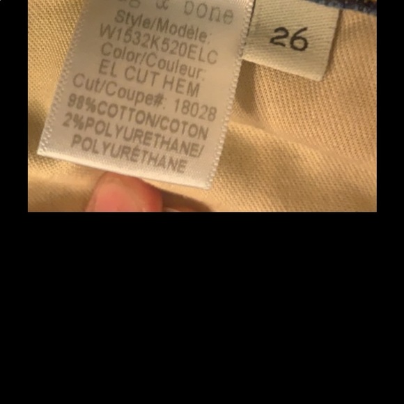 Rag and Bone High Rise Skinny El cut hem Jeans - Picture 13 of 14